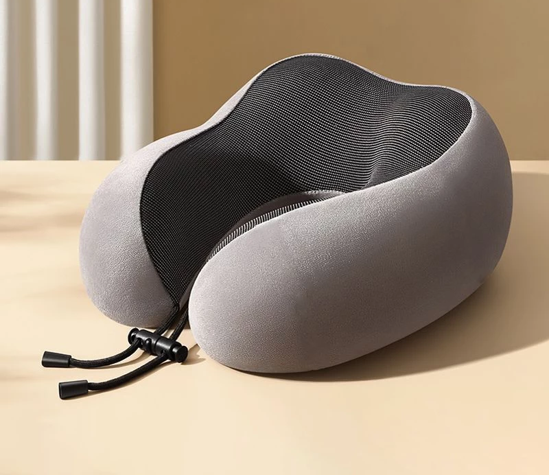 หมอนรองคอ นุ่ม Memory foam พับเก็บได้ พกพาสะดวก หมอนเดินทาง